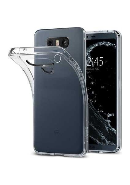 Lg G6 Uyumlu Kılıf Case, Soft, Transparent, Şeffaf Ultra Esnek Ince Silikon