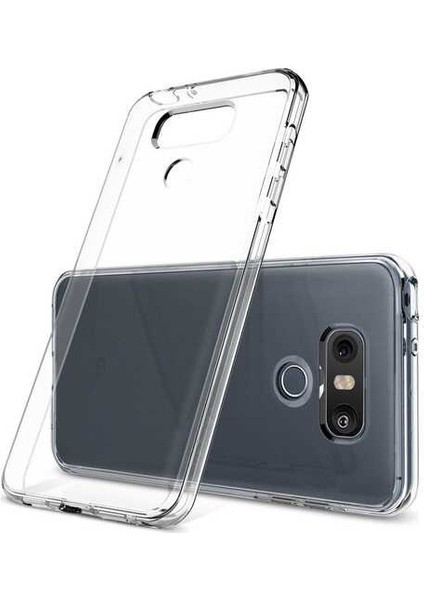 Lg G6 Uyumlu Kılıf Case, Soft, Transparent, Şeffaf Ultra Esnek Ince Silikon