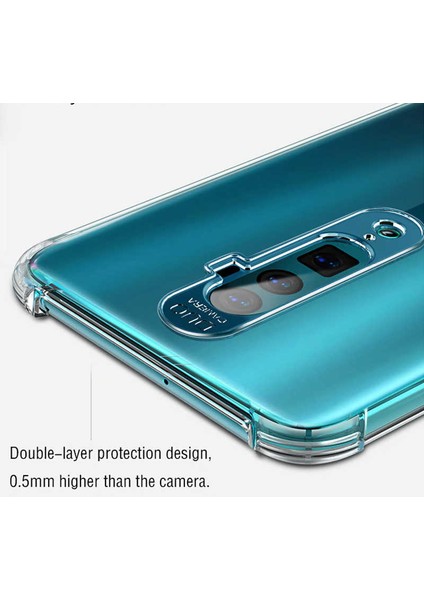 Oppo A5 2020 Uyumlu Kılıf Case, Şeffaf Ultra Koruma Hard Transparent Ultra Protected fırsatları