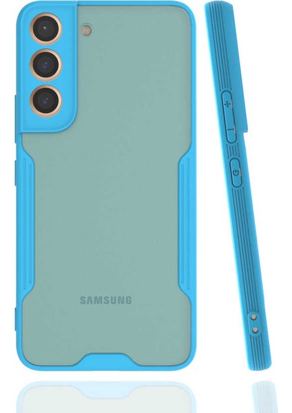 Samsung Galaxy S22 Uyumlu Kılıf Kayar Sürgülü Lens Koruma Sliding Lens Protective Case