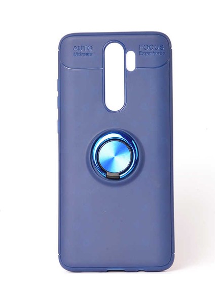 Xiaomi Redmi Note 8 Pro Uyumlu Kılıf Standlı Manyetik Yüzüklü Esnek Yumuşak Silikon Case
