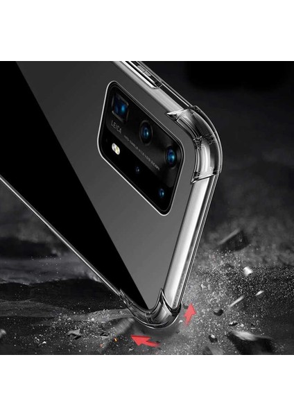Huawei P40 Pro Uyumlu Kılıf Case, Şeffaf Ultra Koruma Hard Transparent Ultra Protected indirimleri