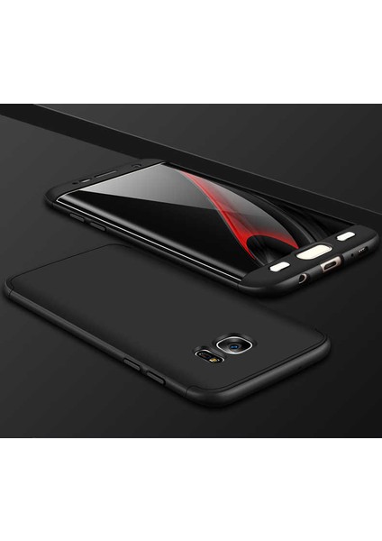 Samsung Galaxy S7 Edge Uyumlu Kılıf Sert Pürüzsüz Kapak Hard Full Protective Matte Cover Case