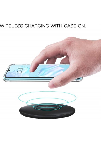 Huawei P30 Pro Uyumlu Kılıf Case, Soft, Transparent, Şeffaf Ultra Esnek Ince Silikon