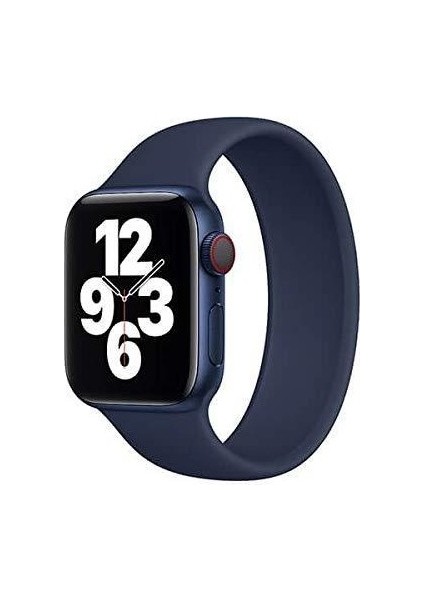 Apple Watch 40MM Uyumlu Akıllı Saat Için Kordon Pürüssüz Mat Koleksiyon Dizayn Silikon Tasarımı