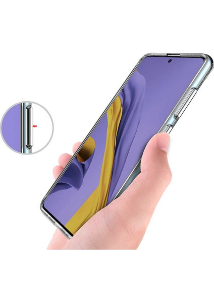 Samsung Galaxy A51 Uyumlu Kılıf Şeffaf Sert Ultra Koruma Teknolojisi Transparent Case fiyatları