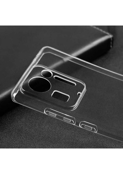 Xiaomi Mi Mix 4 Uyumlu Kılıf Case, Soft, Transparent, Şeffaf Ultra Esnek Ince Silikon