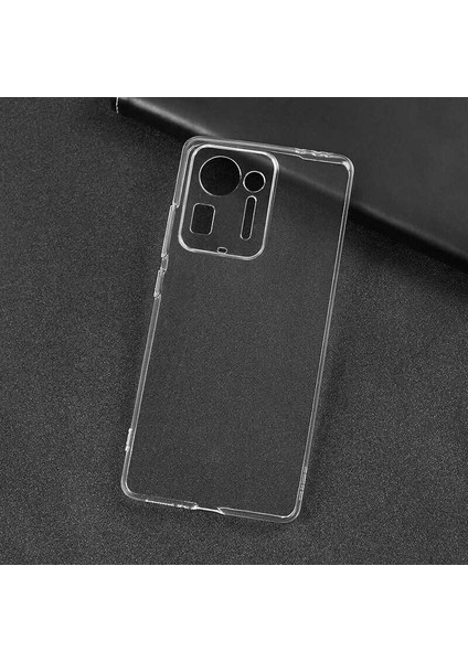 Xiaomi Mi Mix 4 Uyumlu Kılıf Case, Soft, Transparent, Şeffaf Ultra Esnek Ince Silikon