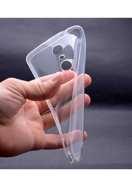 Alcatel A3 Xl Uyumlu Kılıf Case, Soft, Transparent, Şeffaf Ultra Esnek Ince Silikon