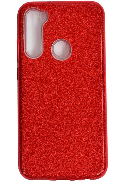 Xiaomi Redmi Note 8 Uyumlu Kılıf Simli Pırıltı Koleksiyonu Çift Katmanlı Pürüzsüz Yüzey