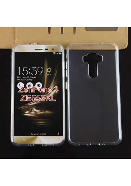 Asus Zenfone 3 ZE552KL Uyumlu Kılıf Case, Soft, Transparent, Şeffaf Ultra Esnek Ince Silikon fiyatları