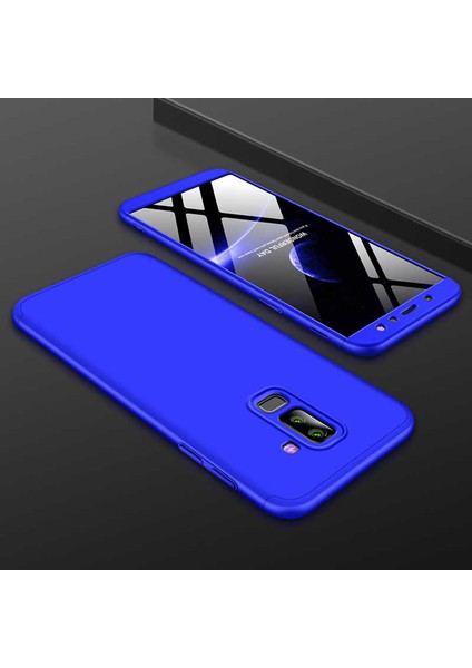 Samsung Galaxy A6 Plus 2018 Uyumlu Kılıf Sert Pürüzsüz Kapak Hard Full Protective Matte Cover Case