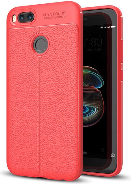 Xiaomi Mi 5x Uyumlu Kılıf Esnek Pu-Deri Leather-Pu Series Protected Case
