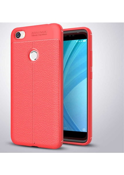 Xiaomi Redmi Note 5A Uyumlu Kılıf Esnek Pu-Deri Leather-Pu Series Protected Case