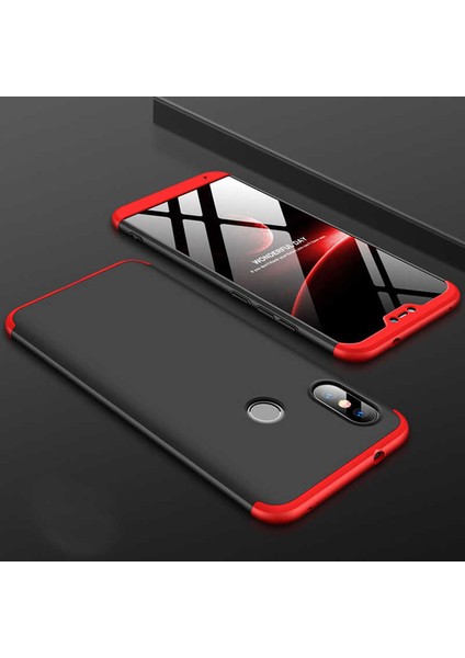 Xiaomi Mi A2 Lite Uyumlu Kılıf Sert Pürüzsüz Kapak Hard Full Protective Matte Cover Case