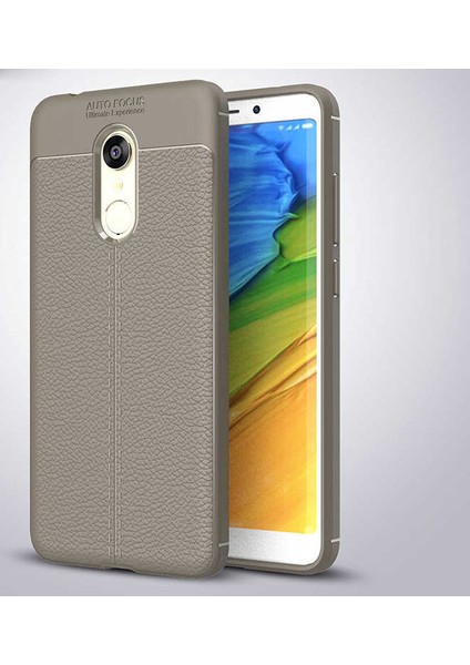 Xiaomi Redmi 5 Plus Uyumlu Kılıf Esnek Pu-Deri Leather-Pu Series Protected Case