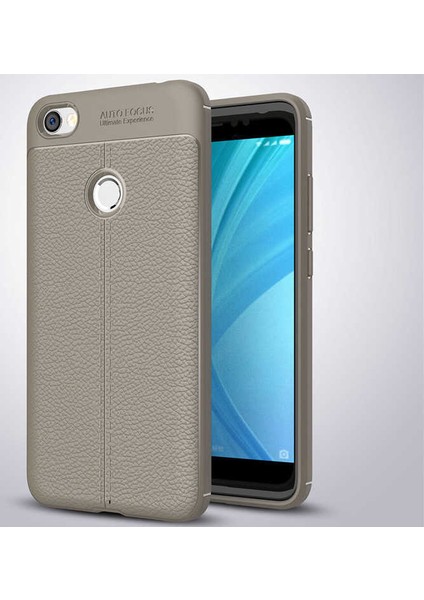 Xiaomi Redmi Note 5A Uyumlu Kılıf Esnek Pu-Deri Leather-Pu Series Protected Case