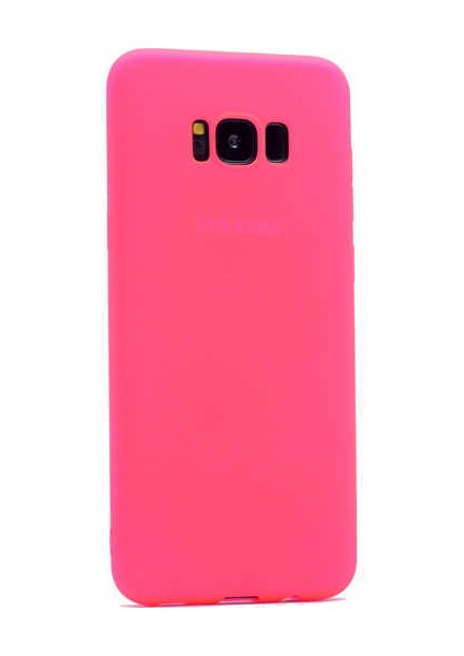 Samsung Galaxy S8 Plus Uyumlu Kılıf Premium Serisi Elden Kaymaz Pürüzsüz Yumuşak Esnek