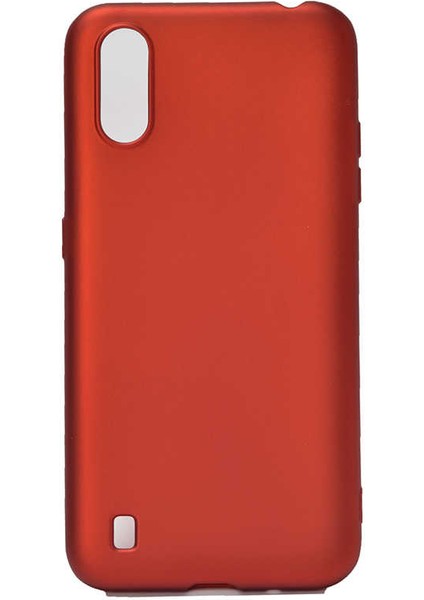 Samsung Galaxy A01 Uyumlu Kılıf Premium Serisi Elden Kaymaz Pürüzsüz Yumuşak Esnek