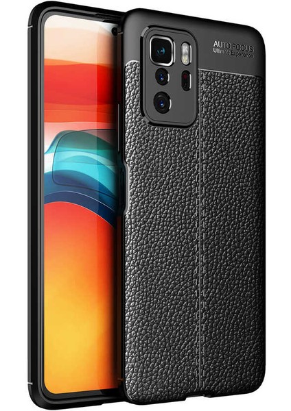 Xiaomi Poco X3 Pro Uyumlu Kılıf Esnek Pu-Deri Leather-Pu Series Protected Case