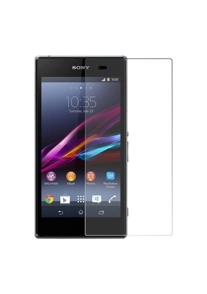 Sony Xperia Z1 Uyumlu Ekran Koruyucu Yeni Nesil Hd Kalite Kırılmaz Cam