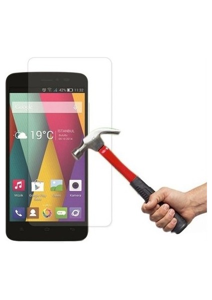General Mobile Discovery 2 Mini Uyumlu Ekran Koruyucu Yeni Nesil Hd Kalite Kırılmaz Cam