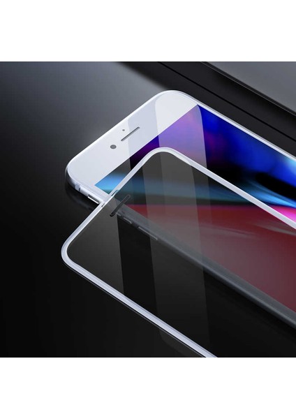 Apple iPhone Se 2020 Uyumlu Ekran Koruyucu Anti-Dust Gizlilik Filtreli Hayalet Cam Beyaz modelleri