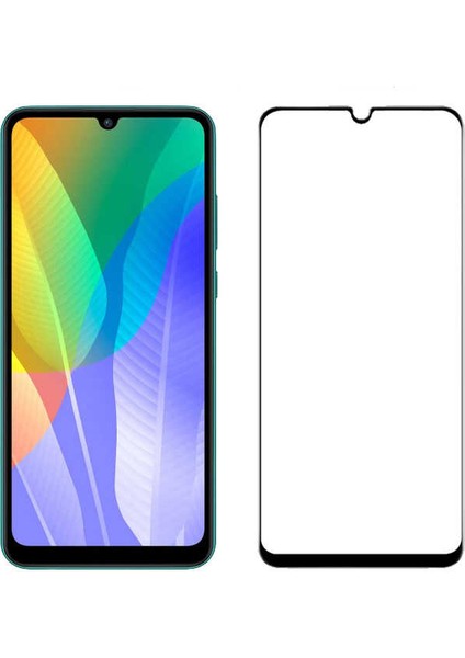 Huawei Y6P Uyumlu Ekran Koruyucu Tam Kaplayan Full Kavisli, Hd, Kırılmaz 5d Cam fırsatları