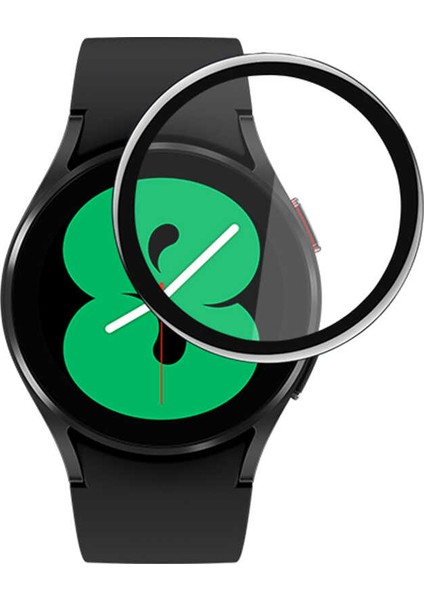 Samsung Galaxy Watch 4 44 mm Uyumlu Akıllı Saat Ekran Koruyucu Full Kenar Tam Kaplayan Esnek Cover fırsatları