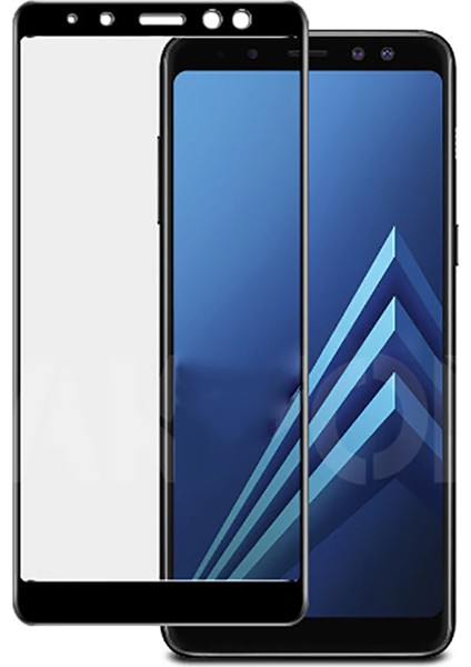 Samsung Galaxy A7 2018 Uyumlu Ekran Koruyucu Tam Kaplayan Full Kavisli, Hd, Kırılmaz 5d Cam