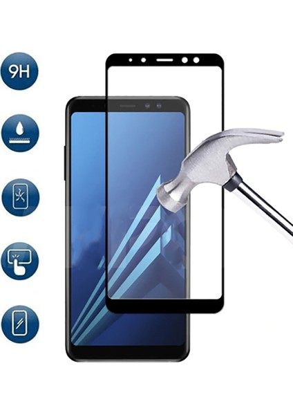 Samsung Galaxy A7 2018 Uyumlu Ekran Koruyucu Tam Kaplayan Full Kavisli, Hd, Kırılmaz 5d Cam fiyatları