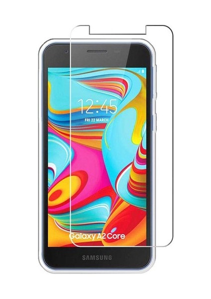 Samsung Galaxy A2 Core Uyumlu Ekran Koruyucu Yeni Nesil Hd Kalite Kırılmaz Cam