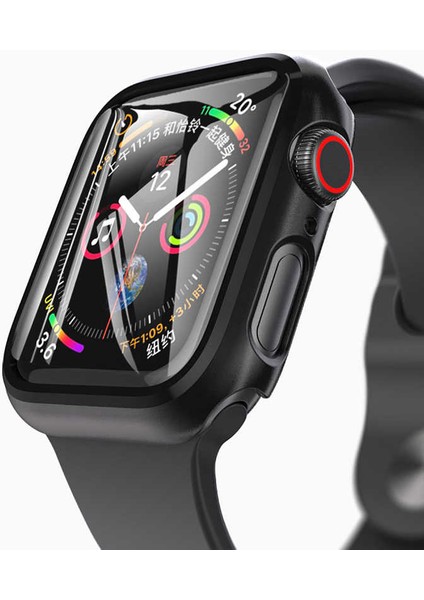 Apple Watch 40MM Uyumlu Akıllı Saat Ekran Koruyucu Tam Kenar Kaplayan Esnek Flexible Glass