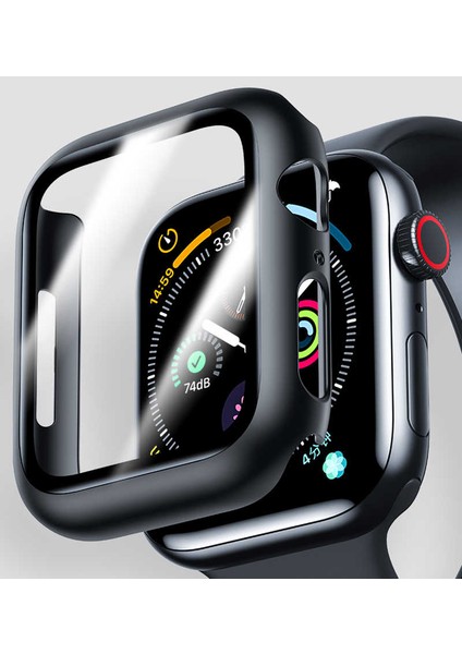 Apple Watch 40MM Uyumlu Akıllı Saat Ekran Koruyucu Tam Kenar Kaplayan Esnek Flexible Glass