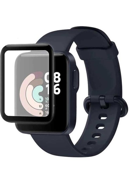 Xiaomi Mi Watch Lite Uyumlu Akıllı Saat Ekran Koruyucu Tam Kaplayan Hd Esnek Ultra Darbe Emici