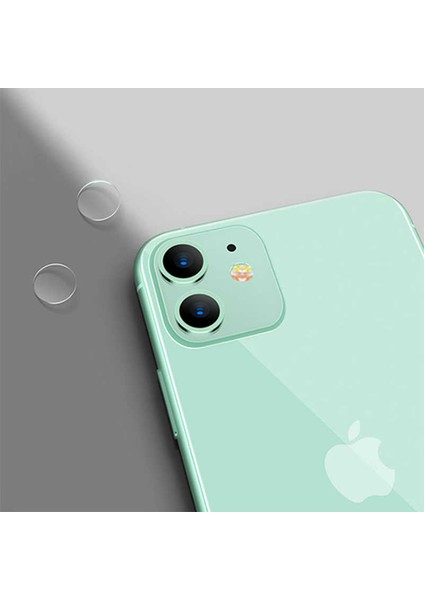 Apple iPhone 11 Uyumlu Ultra Kamera Lens Koruyucu Esnek Yüksek Kalite 0.2mm Nano Cam modelleri