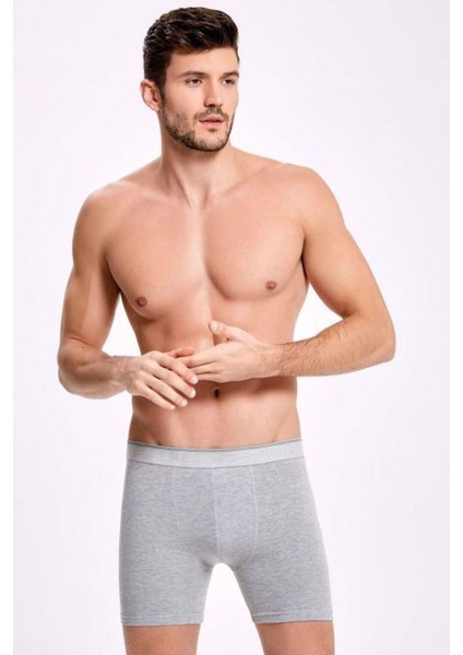 Erkek Uzun Likralı Boxer 005 - 6 Adet