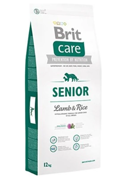 Brit Care Senior Kuzu Etli Yaşlı Köpek Maması 12 kg