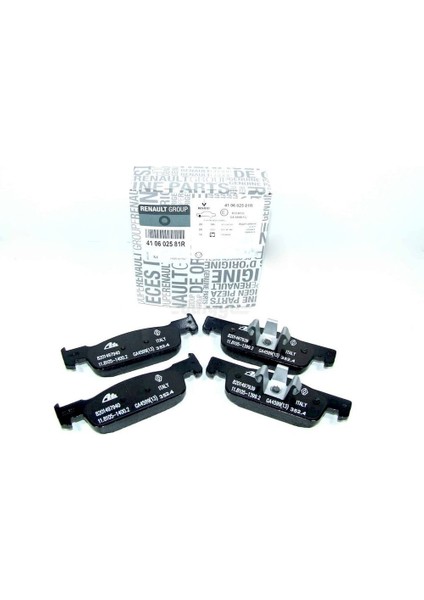 Sandero 2 - Iı Ön Fren Balatası Takım 410602581R - 410605612R