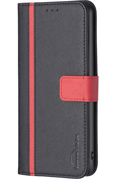 Xiaomi Redmi Için Çapraz Deri Kılıf Not 10S Siyah( Yurt dışından )(Yurt Dışından)