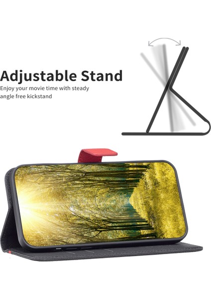 Xiaomi Redmi Için Çapraz Deri Kılıf Not 10S Siyah( Yurt dışından )(Yurt Dışından) modelleri