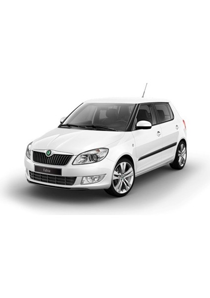 Skoda Fabia Mk2 Makyajlı Kasa 2011-2015 Ön Tampon Orta Sol Izgarası Parçası Plastiği 5J0853665A