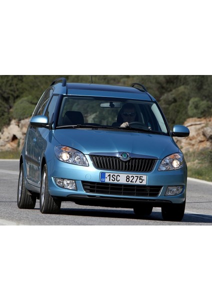 Skoda Roomster Makyajlı Kasa 2011-2015 Ön Tampon Orta Sol Izgarası Parçası Plastiği 5J0853665A