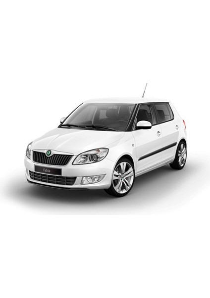 Skoda Fabia Mk2 Makyajlı Kasa 2011-2015 Ön Tampon Orta Sağ Izgarası Parçası Plastiği 5J0853666A