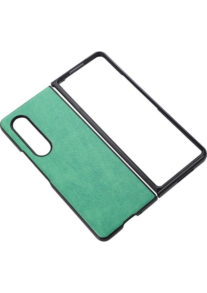 Samsung Galaxy Z Fold4 Yeşil Için Falettexture Telefon Kılıfı( Yurt dışından ) fırsatları