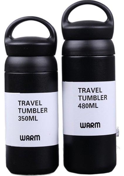 304 Paslanmaz Çelik Kahve Kupa Termos 350ML+500ML 2pcs (Yurt Dışından)