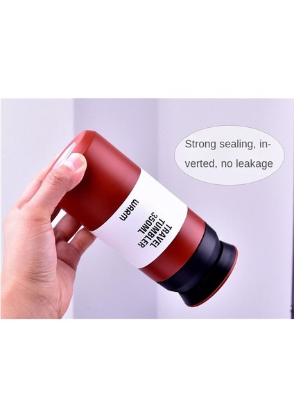 304 Paslanmaz Çelik Kahve Kupa Termos 350ML (Yurt Dışından)