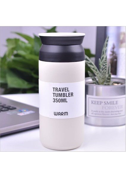 304 Paslanmaz Çelik Kahve Kupa Termos 350ML (Yurt Dışından)