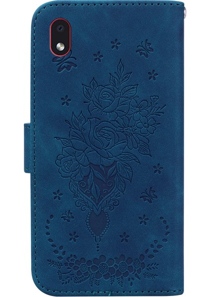 Samsung Galaxy A01 Çekirdek / M01 Çekirdek Mavi Için Deri Telefon Kasası( Yurt dışından ) modelleri