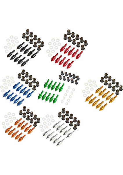 10 x Evrensel Ön Cam Ön Cam Başak Cıvata M5 Vida Kuyu Somunları Turuncu (Yurt Dışından) fırsatları